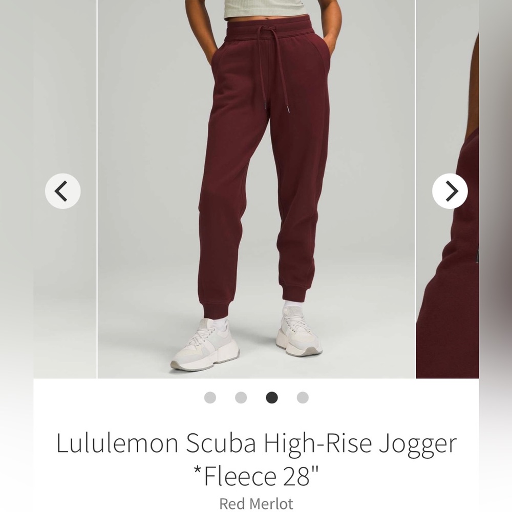 Lululemon Scuba Jogger sz 2